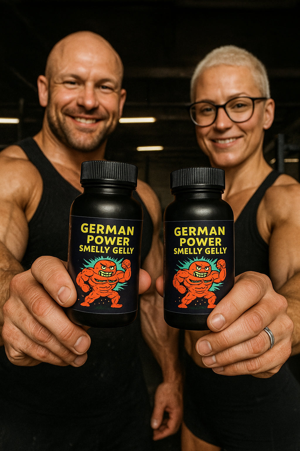 German Power Smelly Gelly – Extrem Starkes Riechgel für Powerlifting, Strongman, Bodybuilding